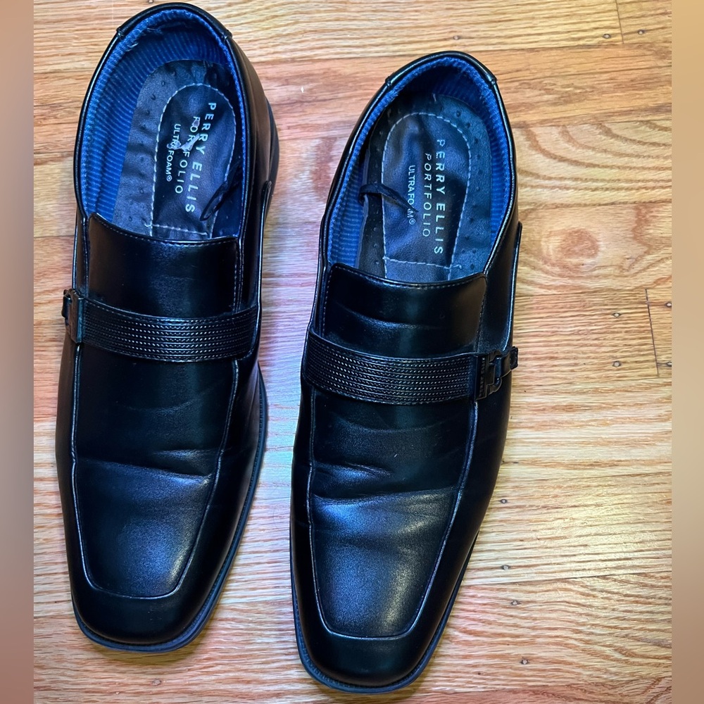 PERRY ELLIS PORTFOLIO ULTRA FOAM MENS DRESS SHOES SZE 9.5